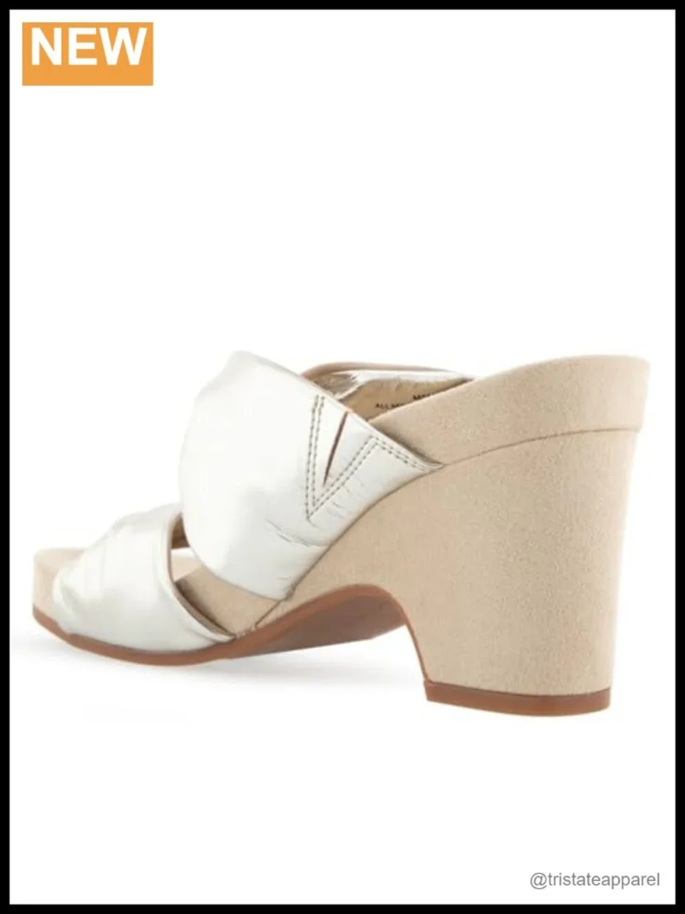 Aerosoles Mercer Women's Slide Sandals Faux Leather Wedge Heel Comfort Walking